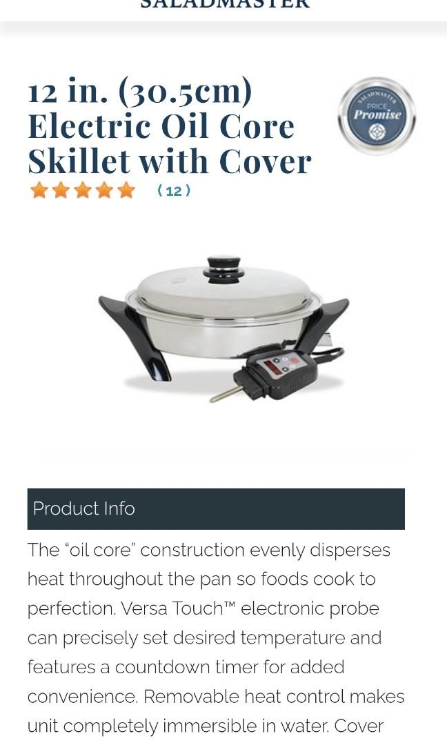 SALAD MASTER (Category: Cookware & Accessories) located in Pasig City. Submitted by tommynulud (Listing ID 1152828452, Image 2). Description: SALAD MASTER (BRAND NEW) Worth 170k+ selling only for 150k (NEGOTIABLE) SELLING AS SET - 5QT ROASTER w/ COVER (4.7L) - ELECTRIC OIL CORE SKILLET w/ COVER - 11 in. (27.9 cm) SQUARE GRIDDLE.
