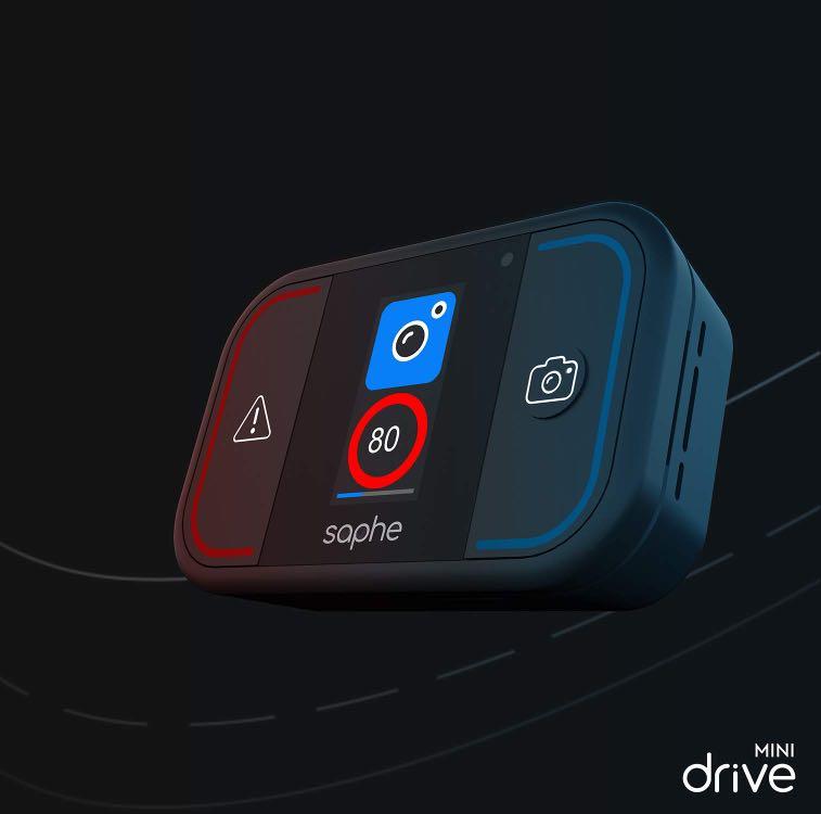 Veluddannet håndtering stempel Saphe Drive Mini traffic alarm, speed camera detection and warning system  for car with colour display, works all over Europe, automatic start via  Bluetooth & app, Car Accessories, Accessories on Carousell