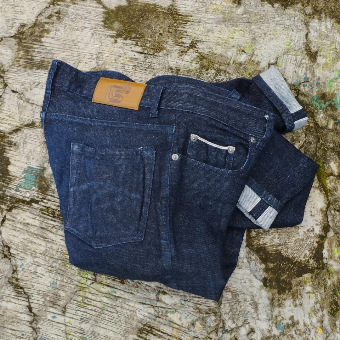 Selvedge jeans Size 31 Fit 32, Fesyen 