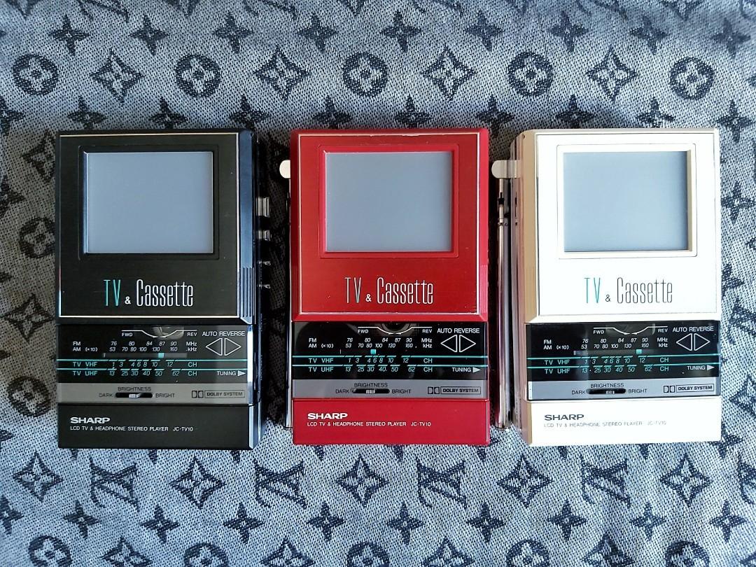 Sharp JC-TV10 kassette player cassette 機磁帶機錄音機卡式機唱帶機 