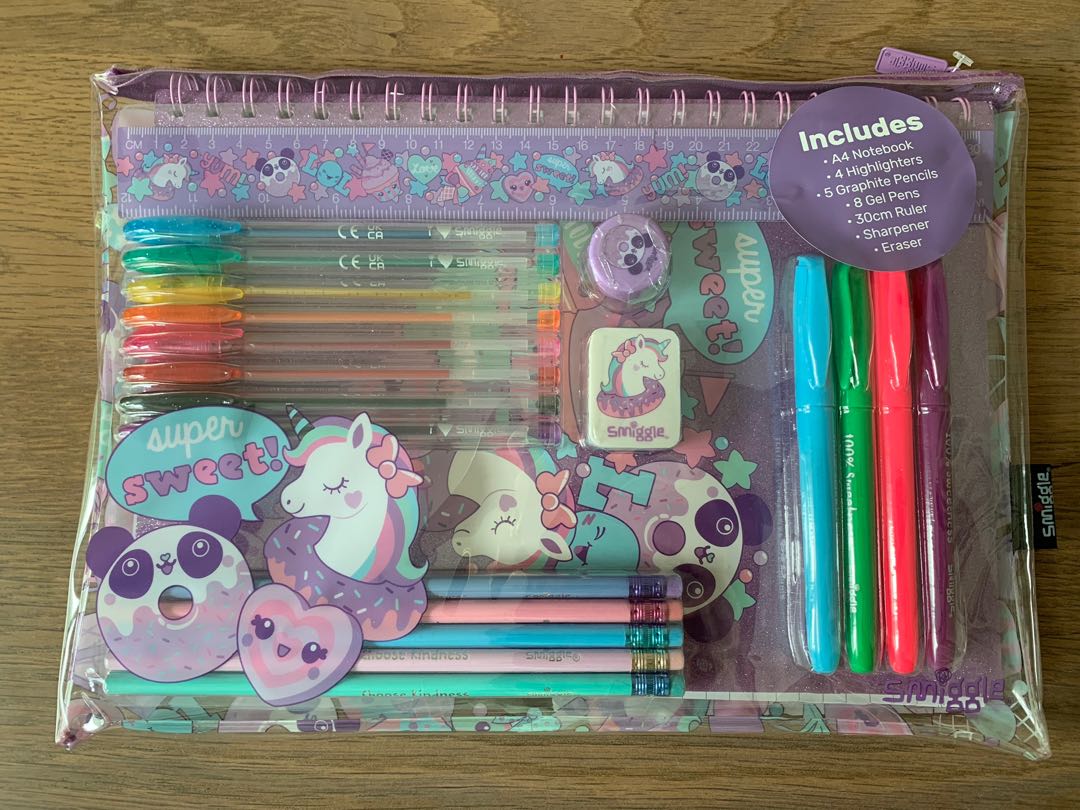 Smiggle stationary set, Hobbies & Toys, Stationery & Craft, Stationery