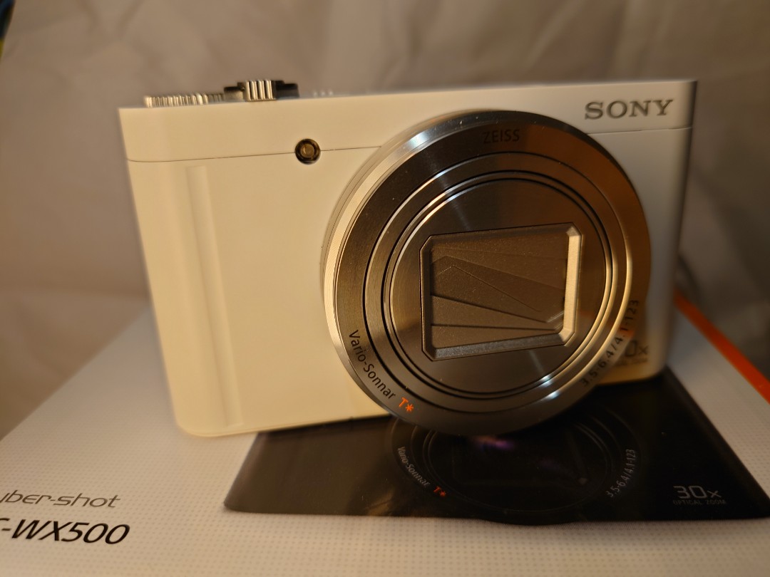 ソニーサイバーショットDSC-WX500(白) - デジタルカメラ