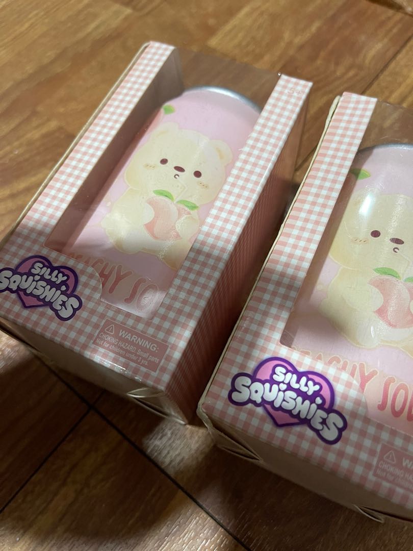 Squishy inc Silly Soda Peachy by Squishies ORIGINAL, Bayi & Anak