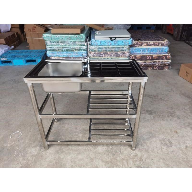 Stainless Steel Sink Rack Rak Sinki Rak Dapur Kitchen Rack ...