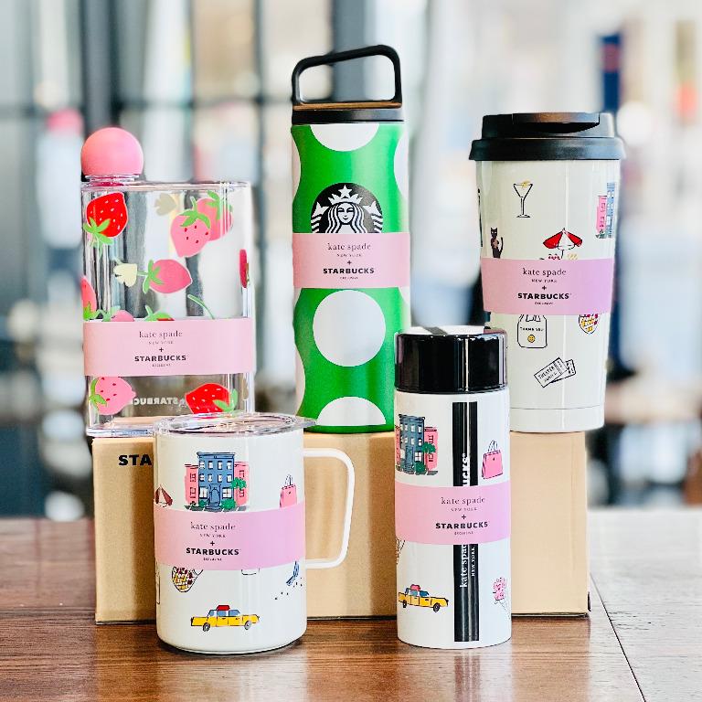 Starbucks x Kate Spade Merchandise Collection 2022 Stainless Steel Elma