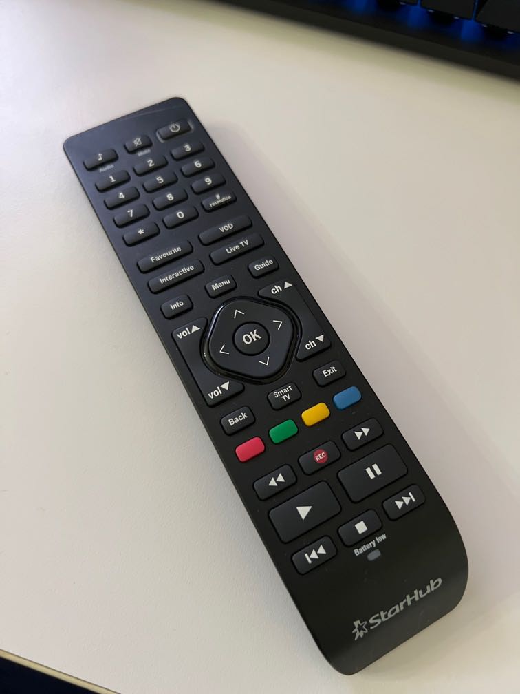 Starhub Remote Control, TV & Home Appliances, TV & Entertainment, TV
