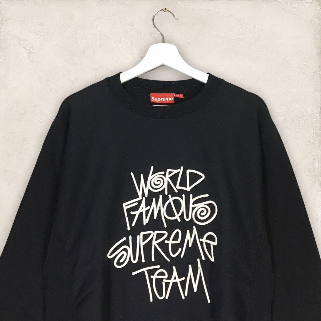 Supreme World Famous Supreme Team Sweatshirt