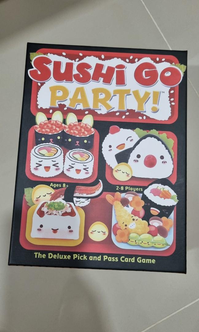 Sushi Go Party boardgame, Hobbies & Toys, Toys & Games on Carousell