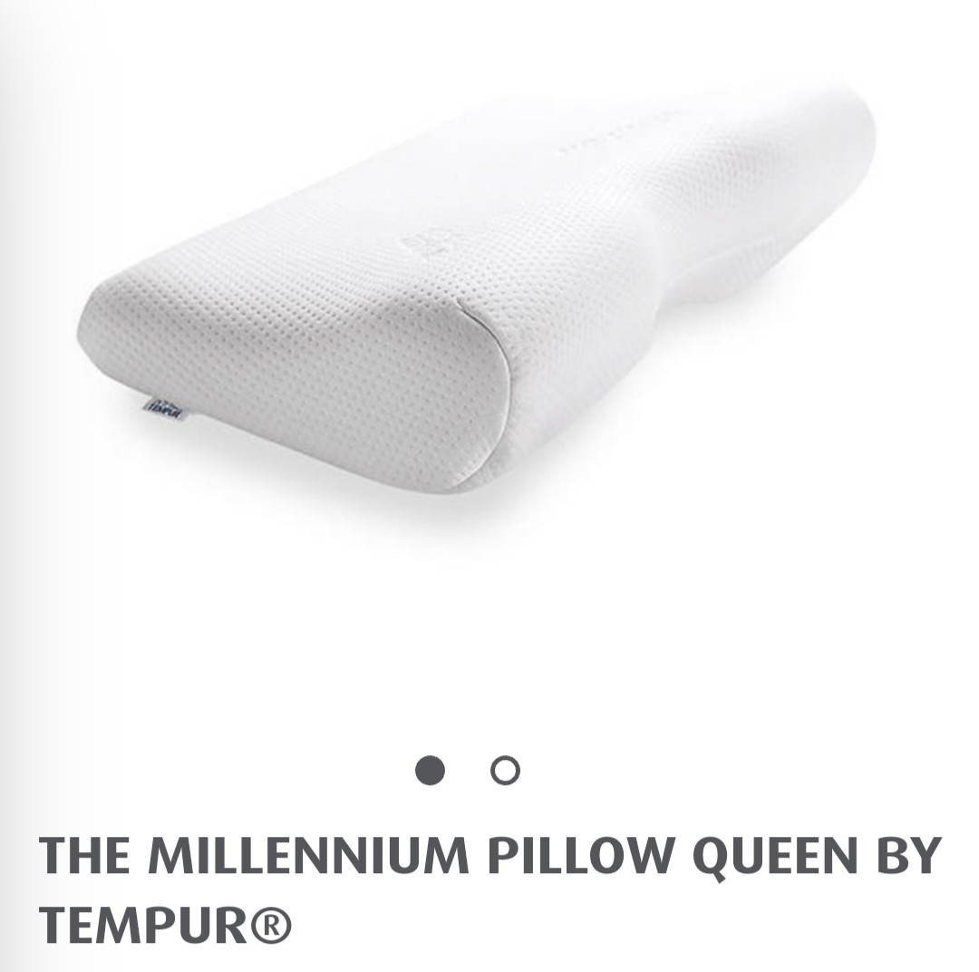 Tempur® THE MILLENNIUM PILLOW (Size M), Furniture & Home Living