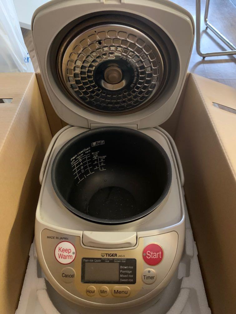 TIGER JAGS Made in Japan Rice Cooker, TV & Home Appliances, Kitchen