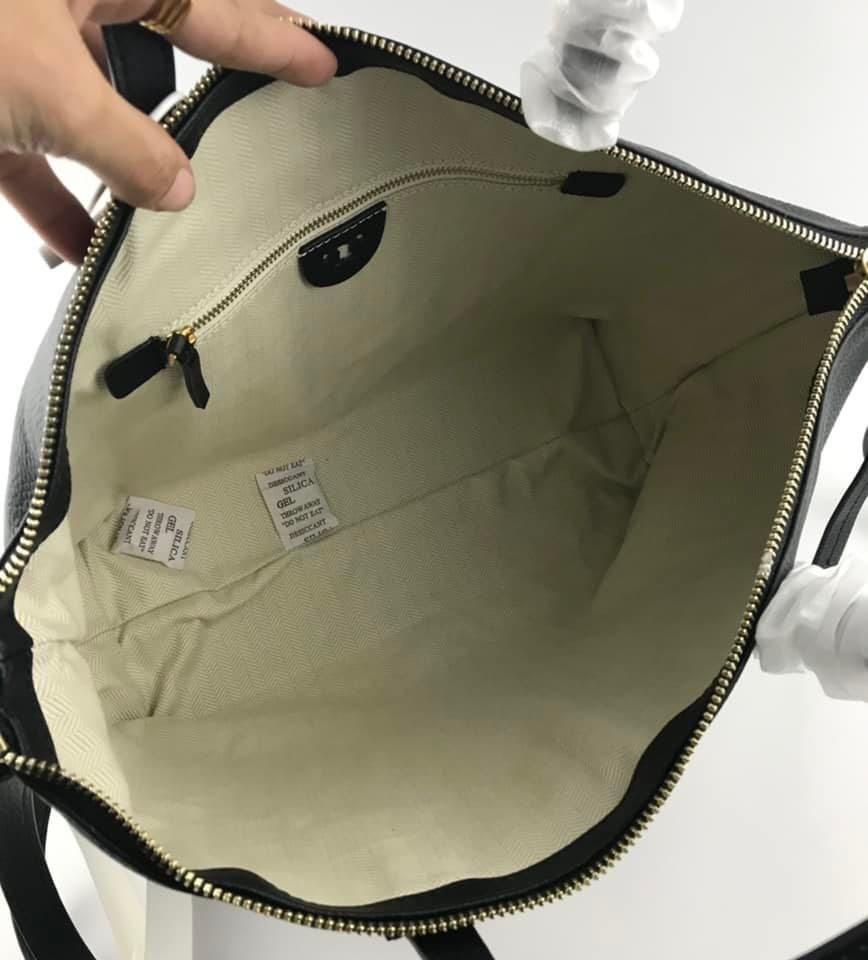 Tory Burch McGraw TopZip Satchel (Black), Women's Fashion, Bags & Wallets, Shoulder Bags on