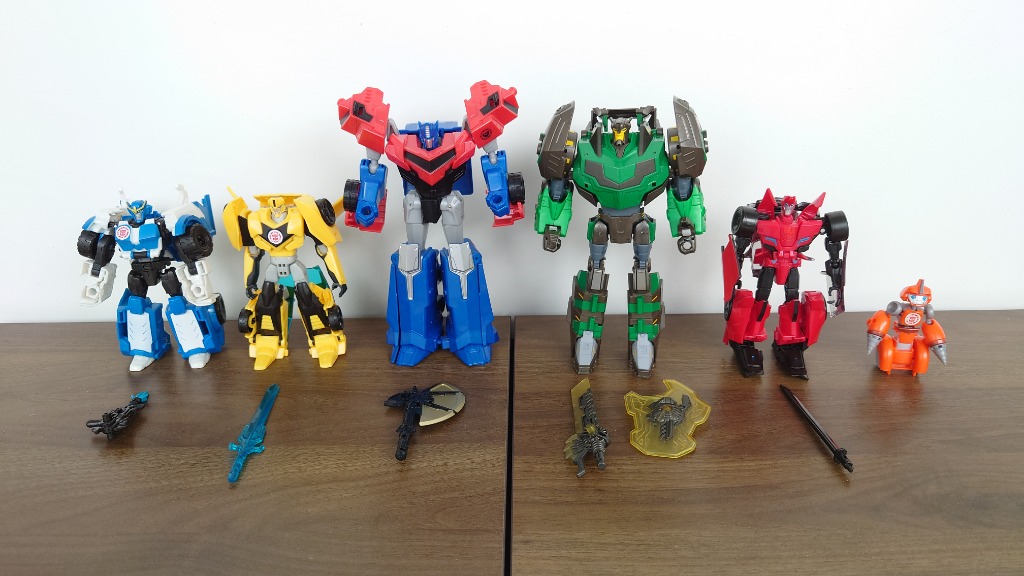 Transformers robots in disguise optimus prime and bumblebee store