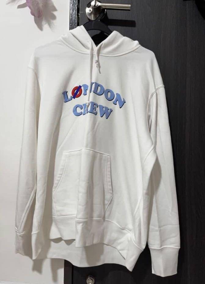Uniqlo White Hoodie Men s Fashion Tops Sets Hoodies on Carousell