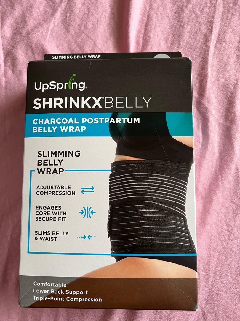 UpSpring Shrinkx Belly Charcoal Postpartum Belly Wrap