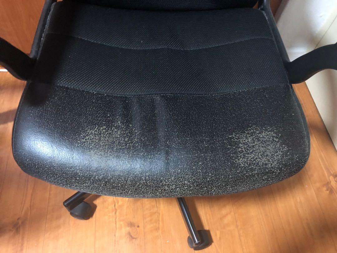 Used computer chair, Furniture & Home Living, Furniture, Chairs on ...