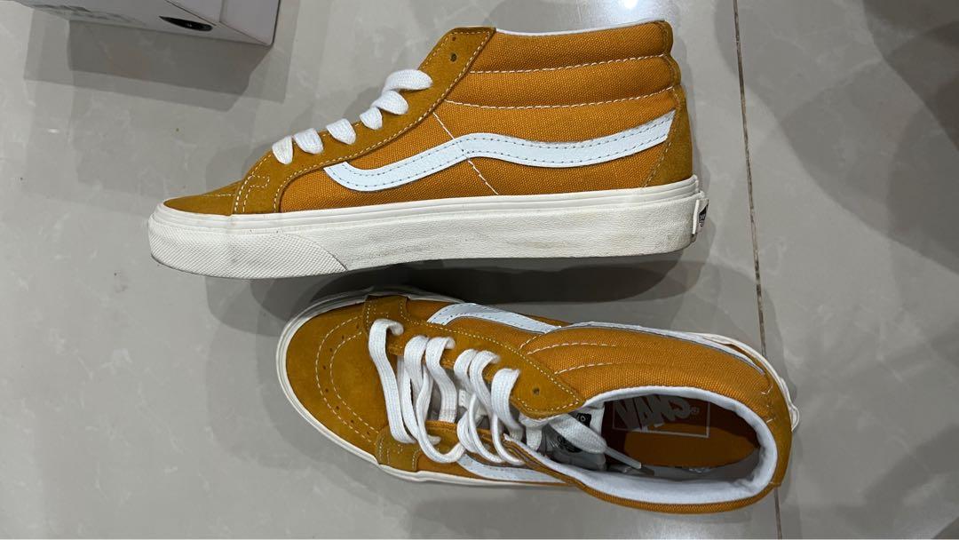 Vans sk8 hotsell mid reissue sunflower