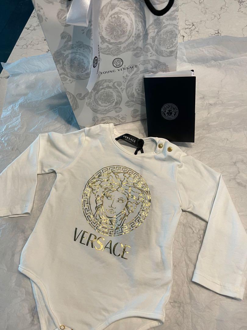 Versace onesie 2025 baby