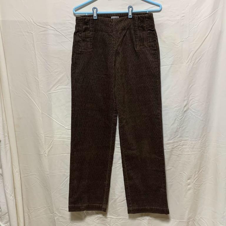 vintage brown pants, Men's Fashion, Bottoms, Trousers on Carousell