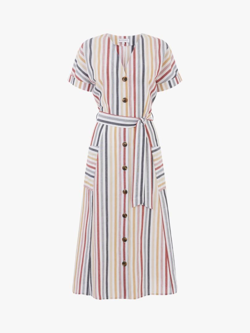 Warehouse rainbow hot sale hot dress