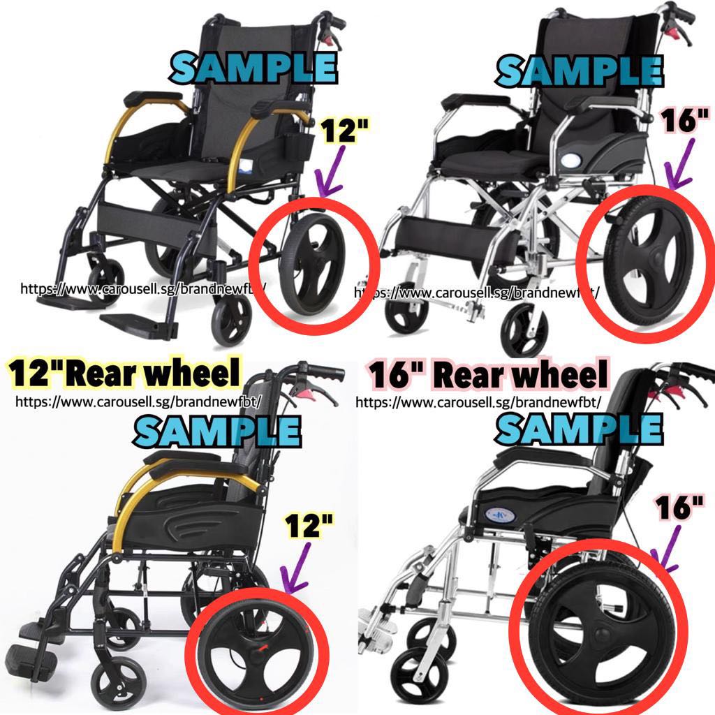 Wheelchair Y rim with tyre for replacement repair Kaiyang Kai Yang