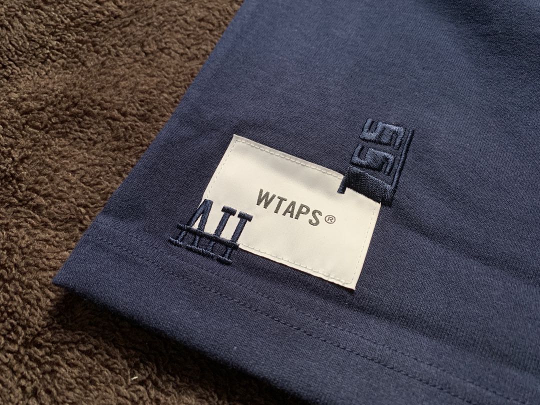 🇯🇵全新Wtaps x SSZ x AH Navy Tee size M 長谷川昭雄Clot Madness