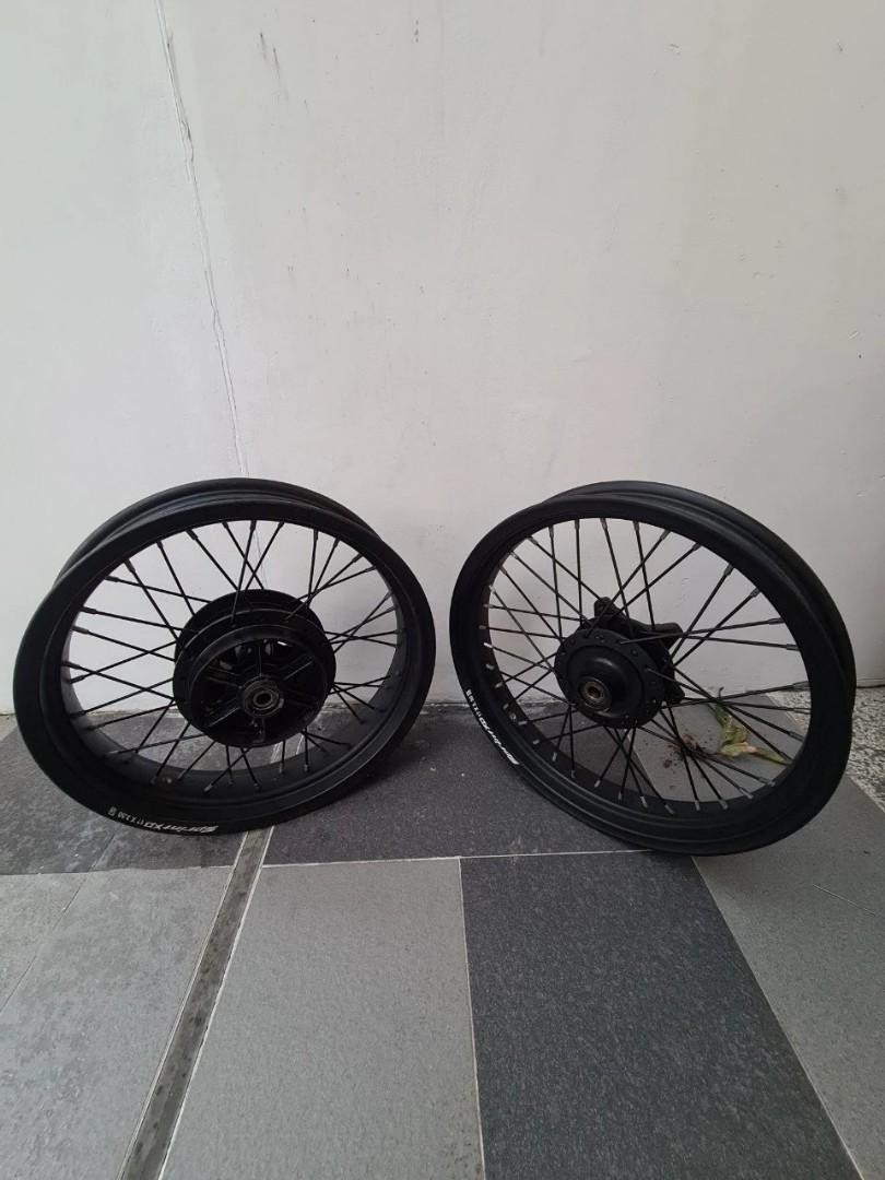 tmx 155 spoke size