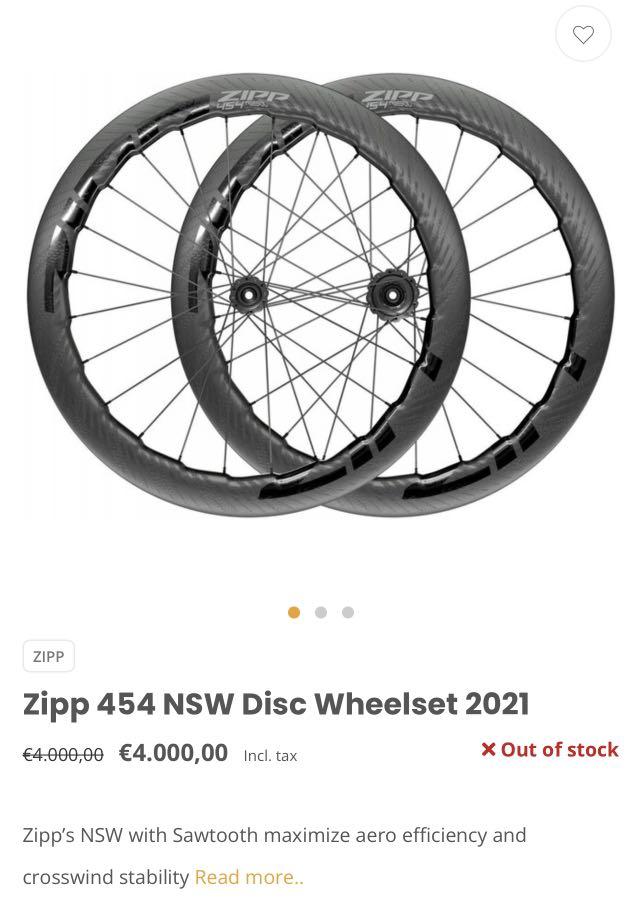Zipp 454 nsw disc brake wheelset (xdr + shimano freehub body), Sports