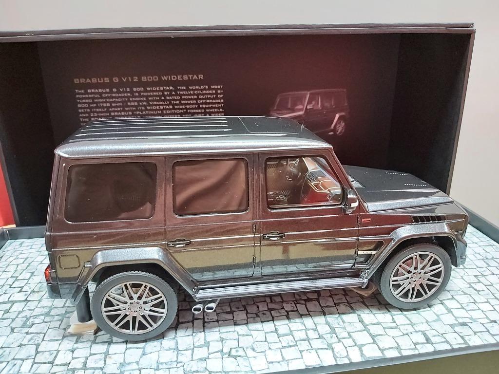 1/18 BRABUS G V12 800 WIDESTAR 2010 GREY METALLIC 限量999部