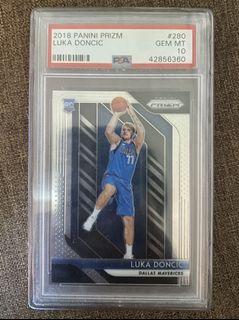 2018 LUKA DONCIC ROOKIE PRIZM PSA 10 NBA CARD