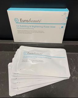 ** 夏日精選 - Euro Beaute O2 Mask 注氧透亮面膜64205968758273110