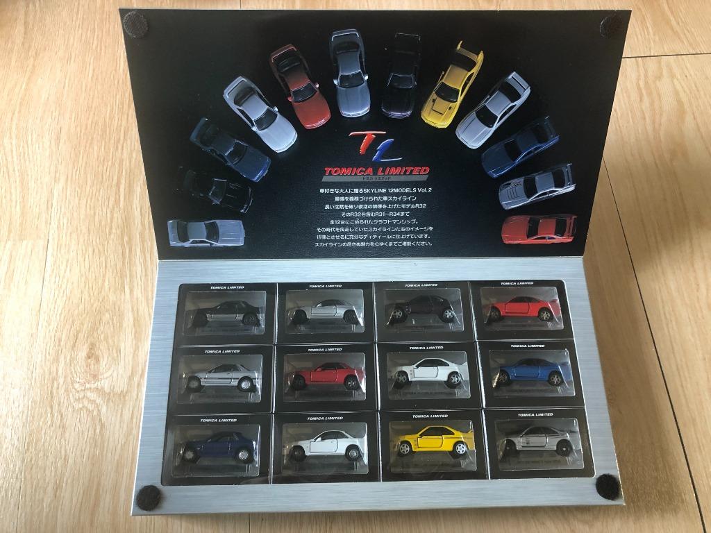 絕版中古全新未開tomy Tomica Limited Nissan Skyline 12 Models R31 R34 Boxset 興趣及遊戲 玩具 遊戲類 Carousell