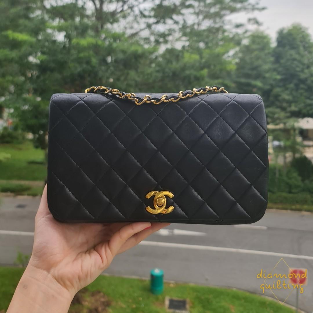 Chanel WOC Black Caviar 24K