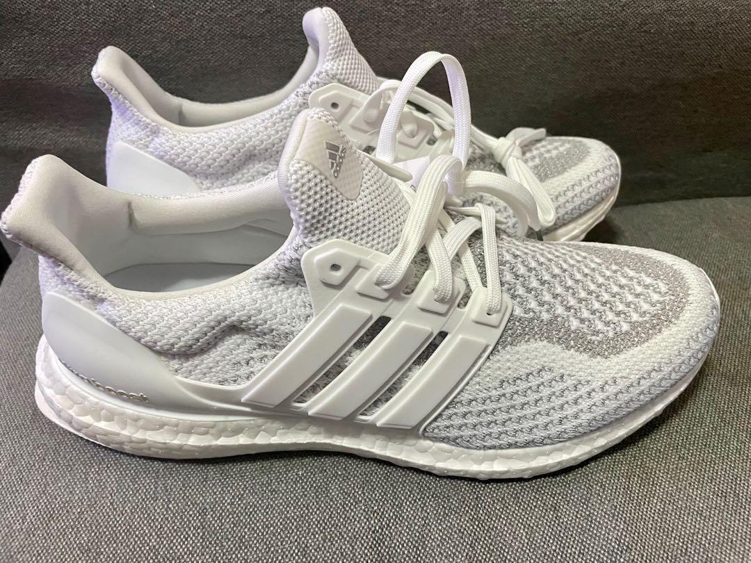 adidas ULTRA BOOST 2.0 REFLECTIVE Size 8 CORE WHITE CORE