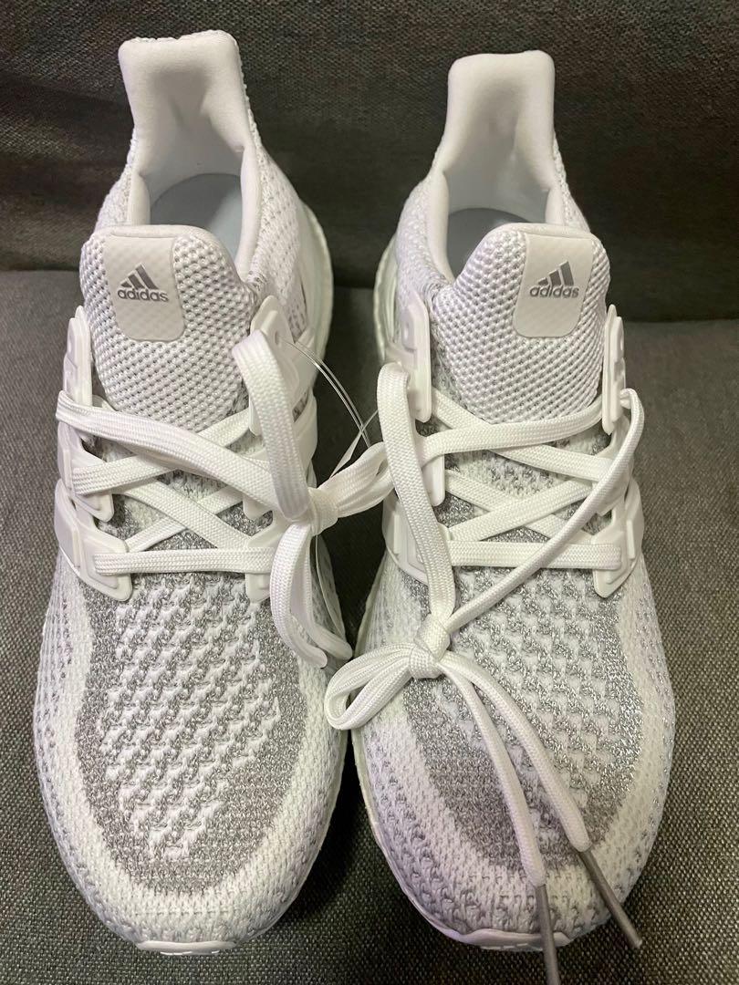 White ultra boost best sale womens size 8