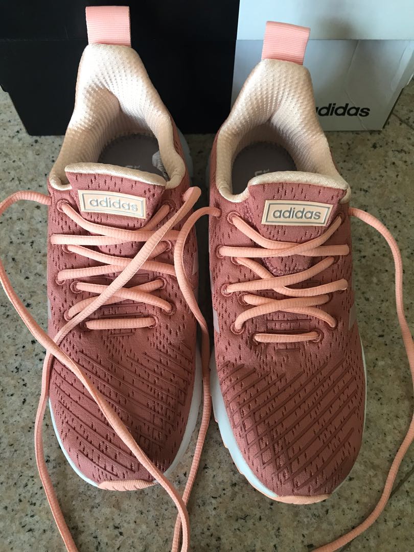 Red adidas womens running shoes top