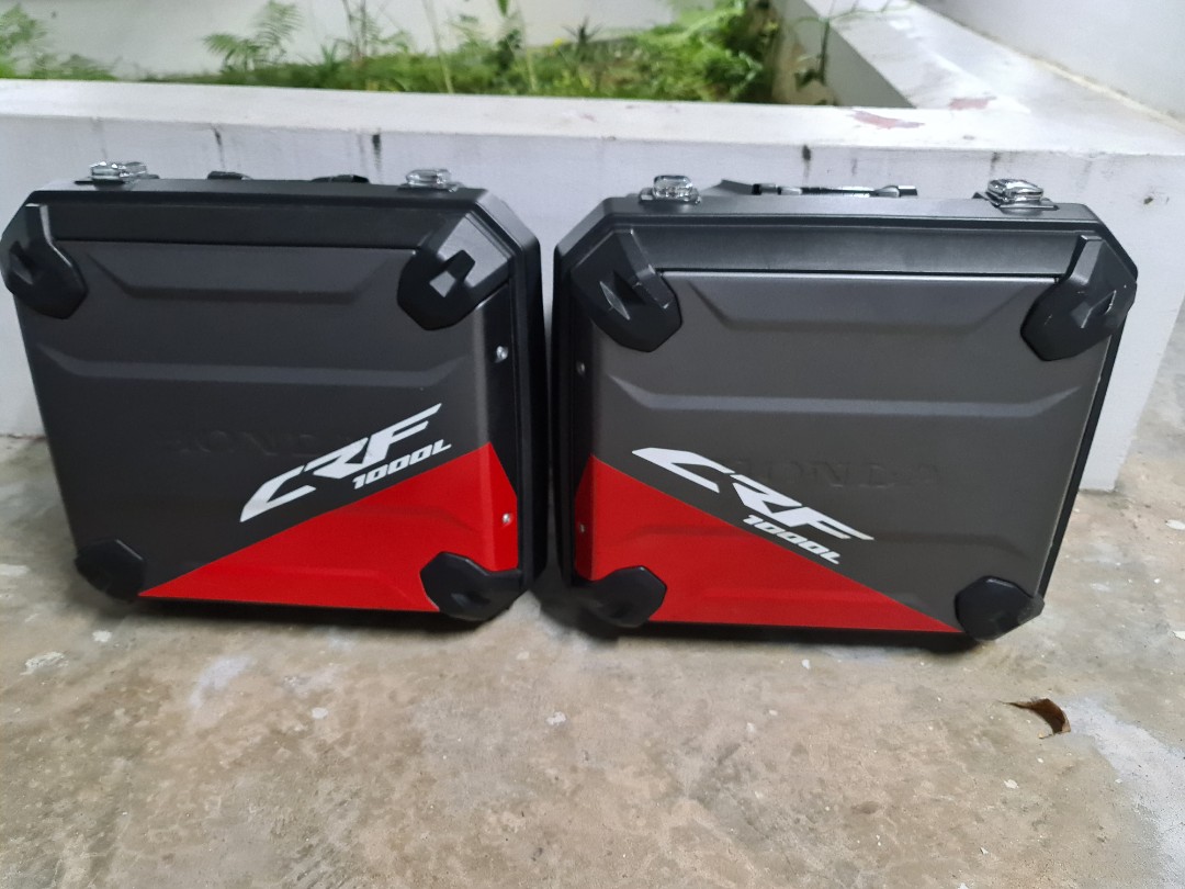 honda africa twin oem panniers for sale