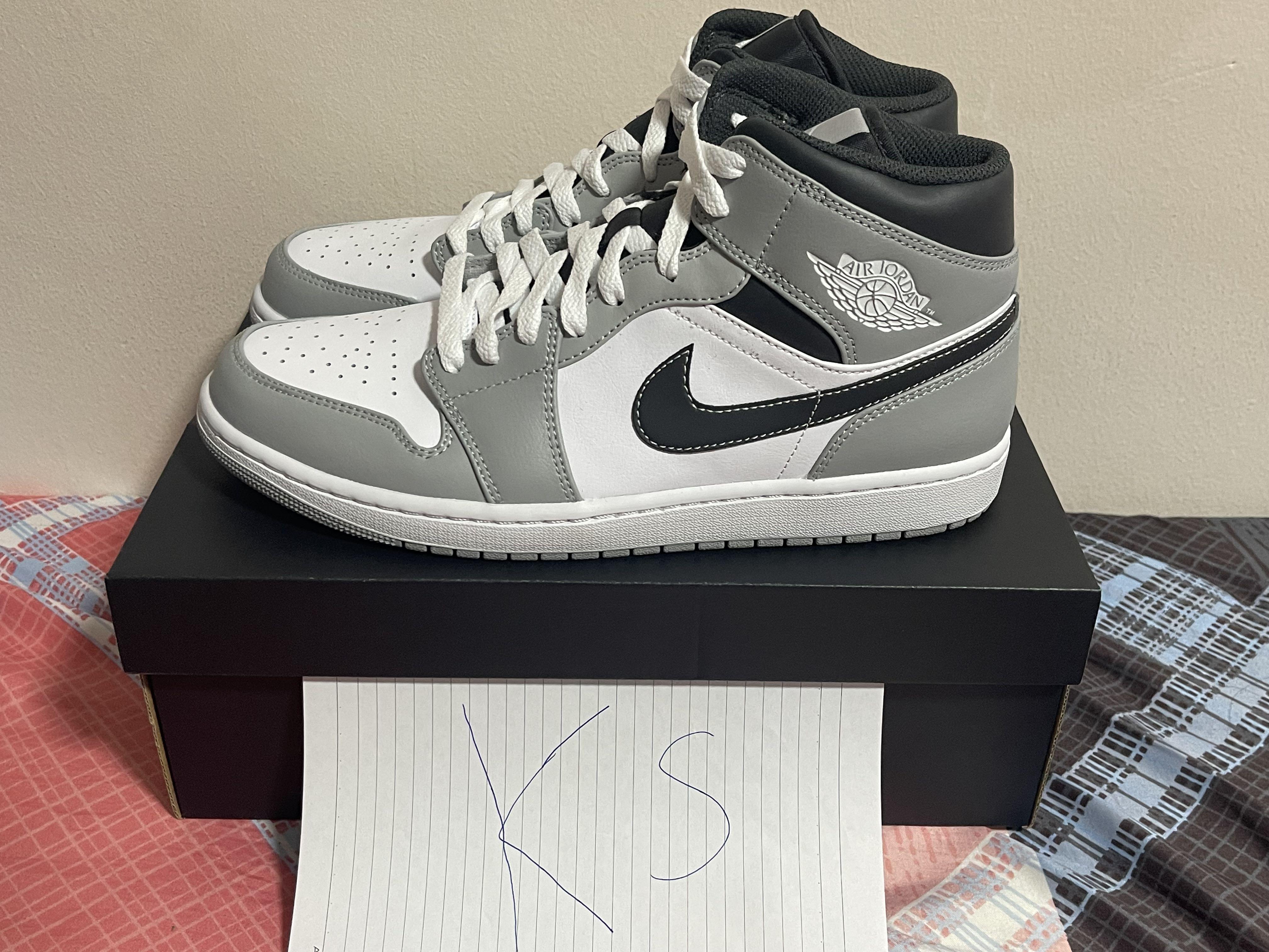 Air jordan clearance 1 mid anthracite