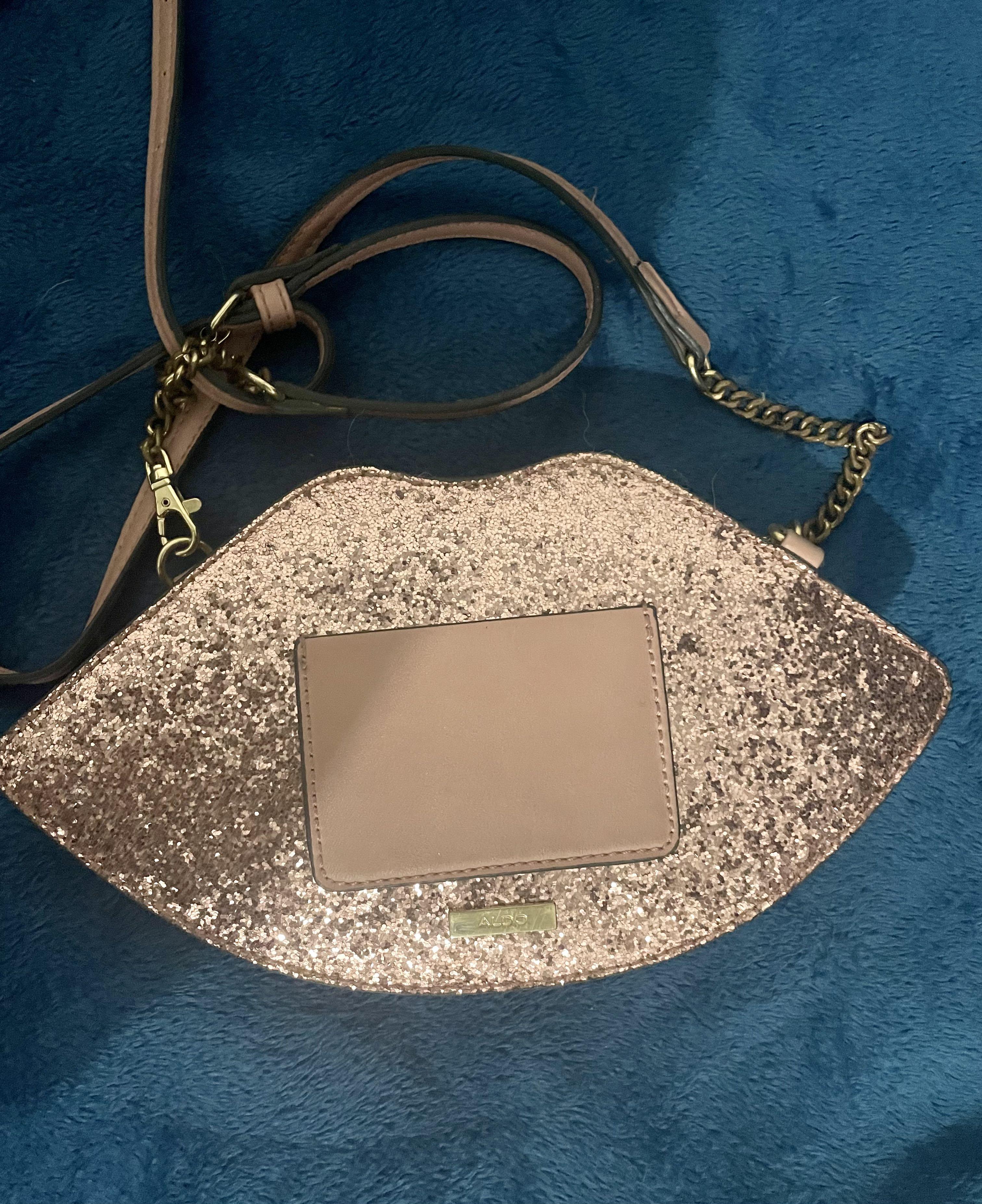 Buy ALDO Black Embellished Lip Shaped Sling Bag - Handbags for Women  2454298 | Myntra