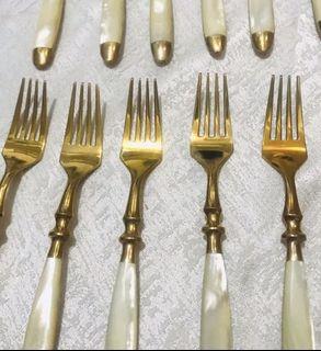 Antique Mother or Pearl Kitchenware