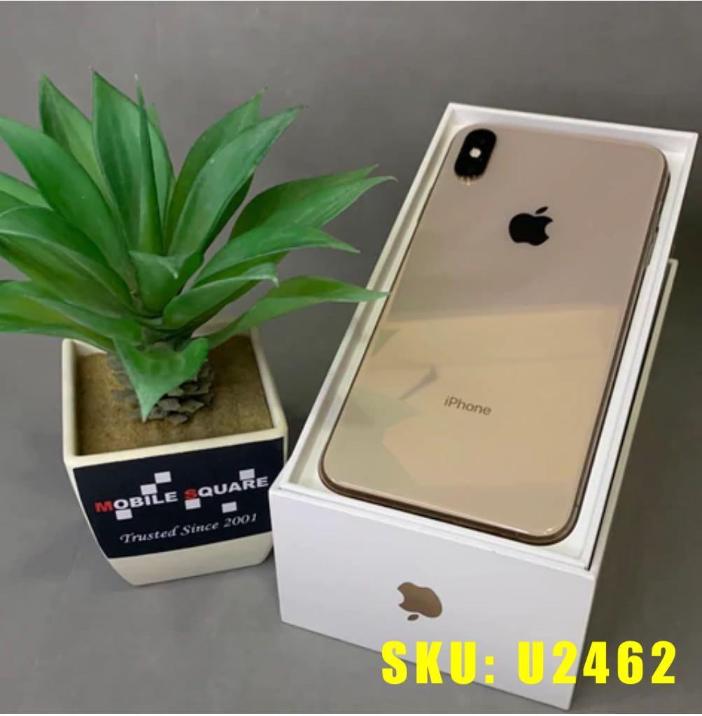 Apple iPhone Xs Max (64GB) Gold - SKU: U2462, Mobile Phones