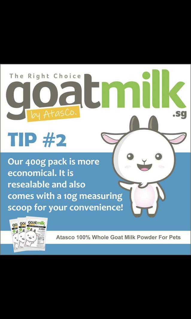 AtasCo Pet Goat Milk, Pet Supplies, Pet Food on Carousell