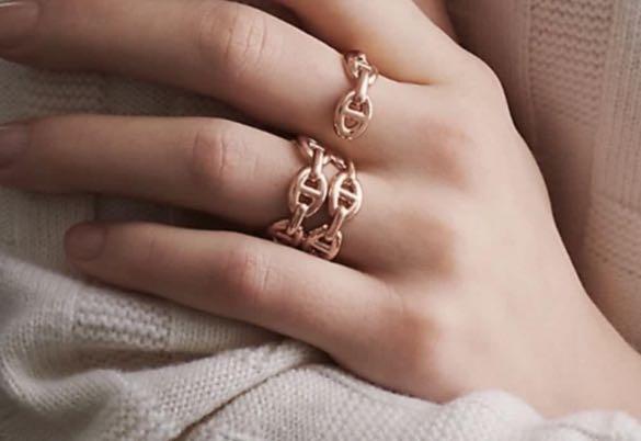 Hermes double sale ring