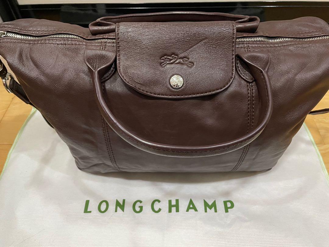 Longchamp soft leather best sale bag