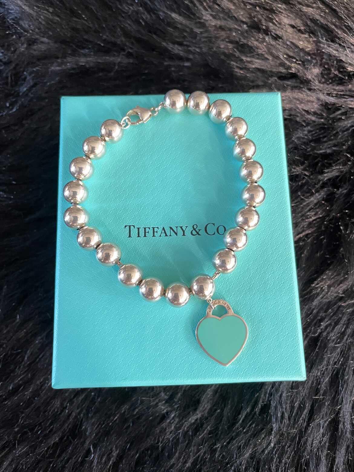 Tiffany 8mm bead discount bracelet