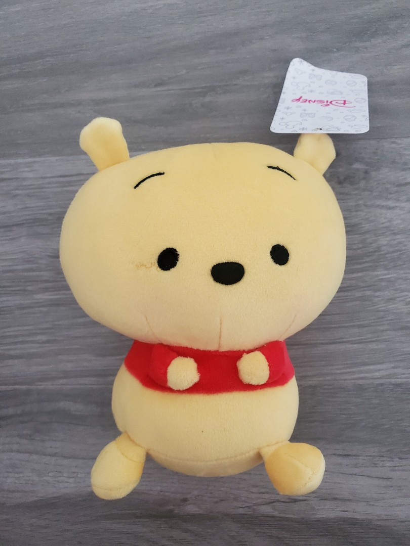 round winnie the pooh plush