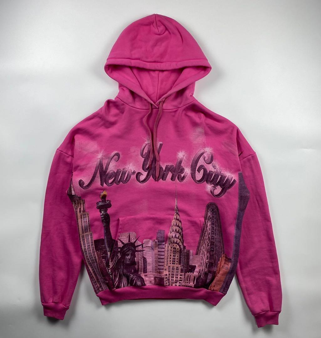 Cities New York Hoodie Wide Fit - BALENCIAGA