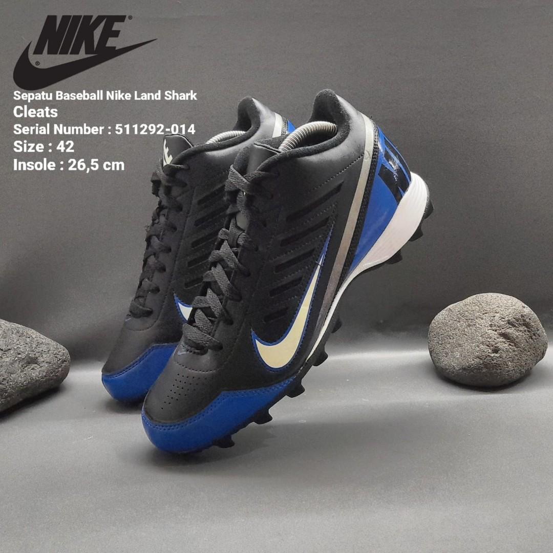 Sepatu Baseball Nike 511292 014 Land Shark Cleats Size 42 Olah
