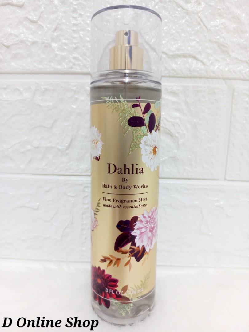 Bath & Body Works Dahlia Mist 236ml, Beauty & Personal Care, Fragrance
