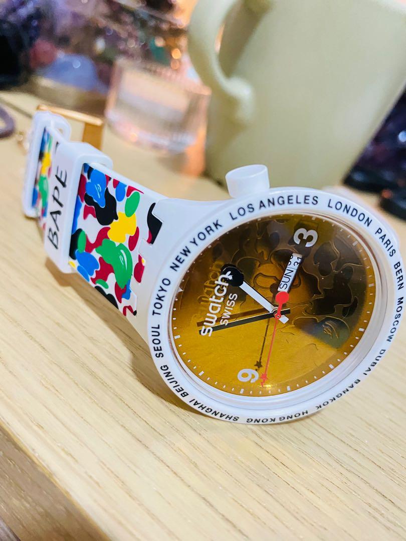Swatch swiss bape shop