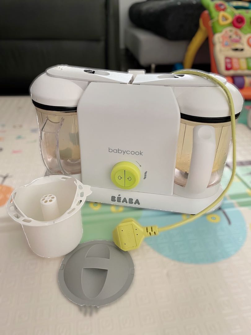 Beaba Babycook Plus Duo White (Free Pasta/Rice Cooker), Babies & Kids